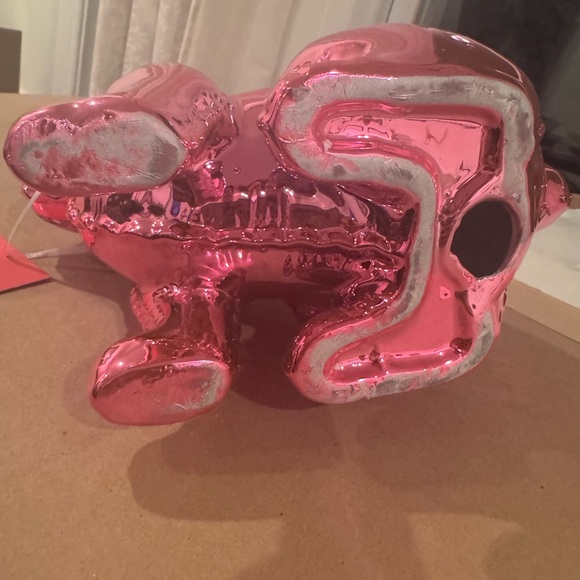 Isaac Mizrahi Balloon Bunny Figurine NWT CERAMIC - Picture 4 of 6